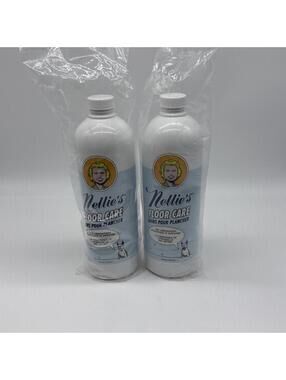 Nellie's Floorcare Two Bottles 25 Fl Oz / 740ml Brand New
